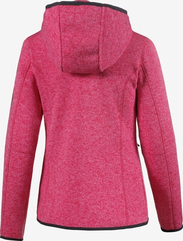 CMP Athletic Fleece Jacket in Pink