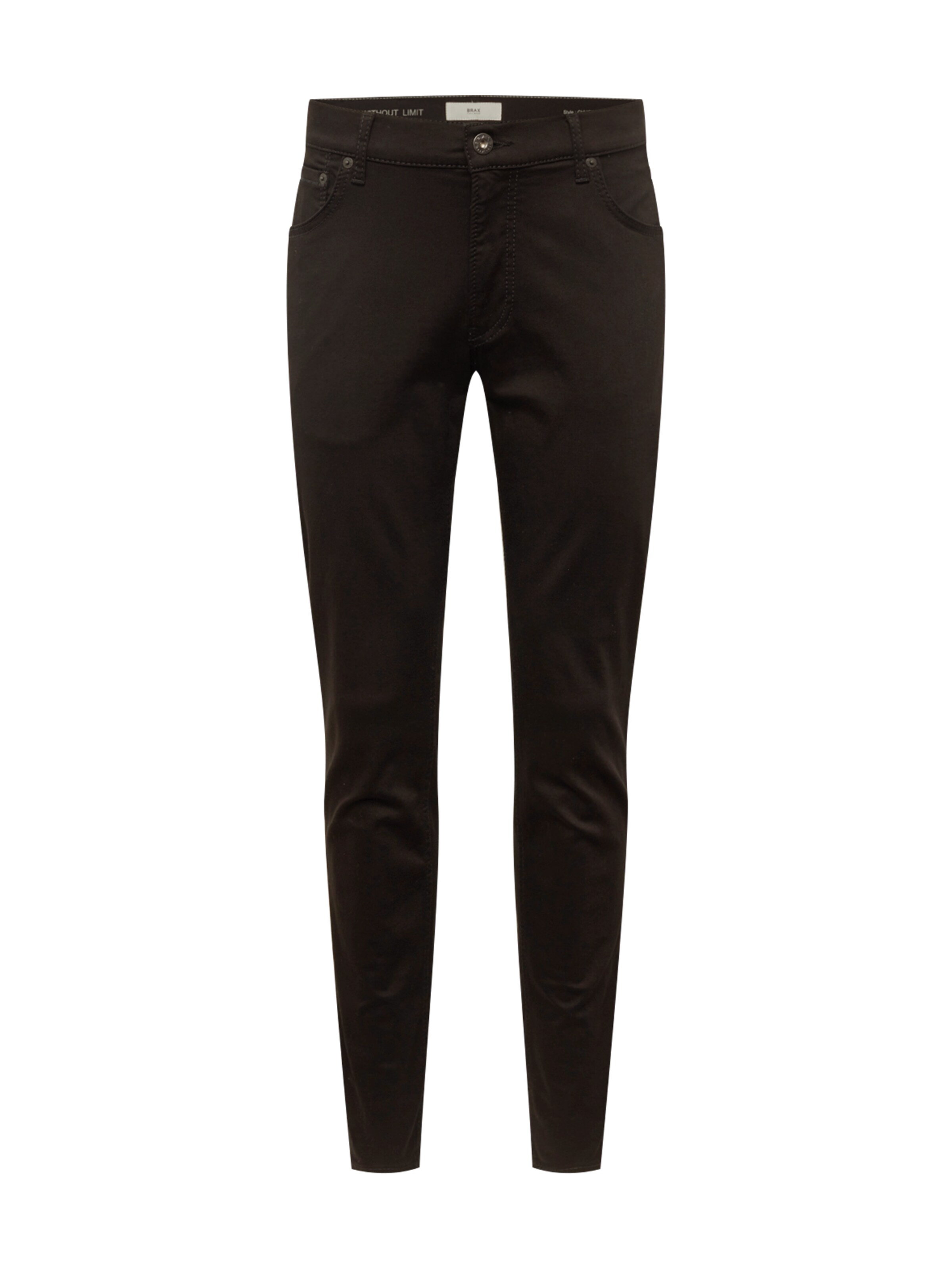 BRAX Slimfit Kavbojke 'Chuck' | črna barva: sprednja stran
