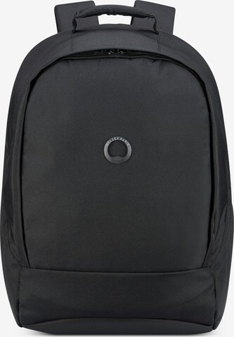 Delsey Paris Backpack in Black: front