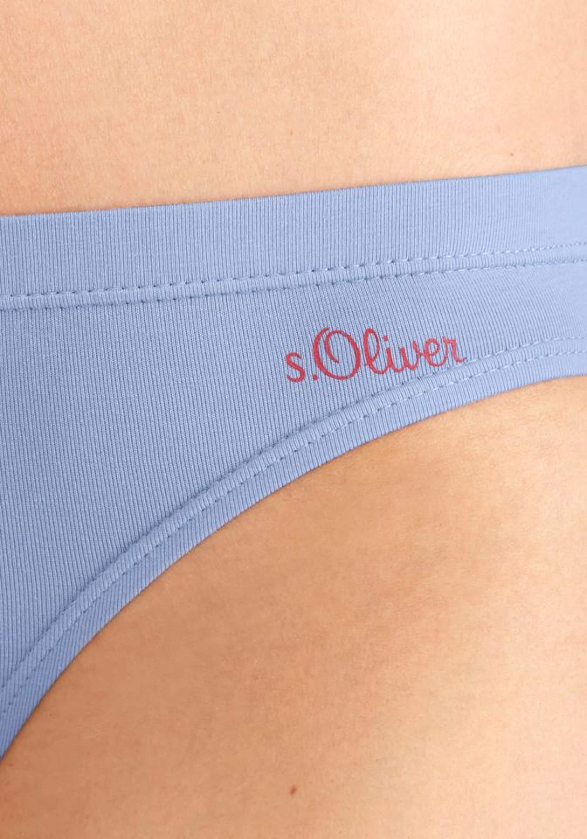 Slip s.Oliver en bleu