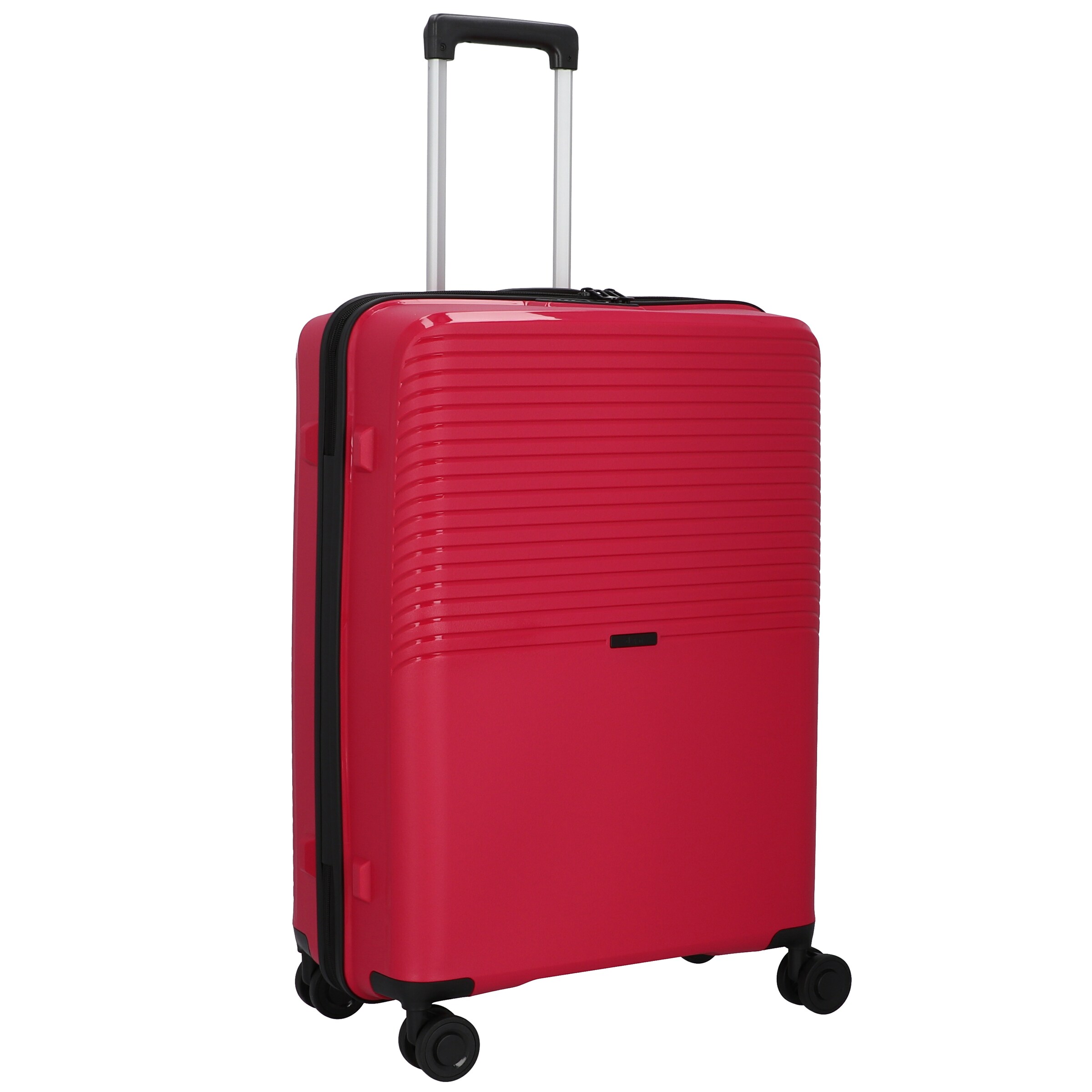 Set di valigie 'Travel Line 4000' di D&N in rosso