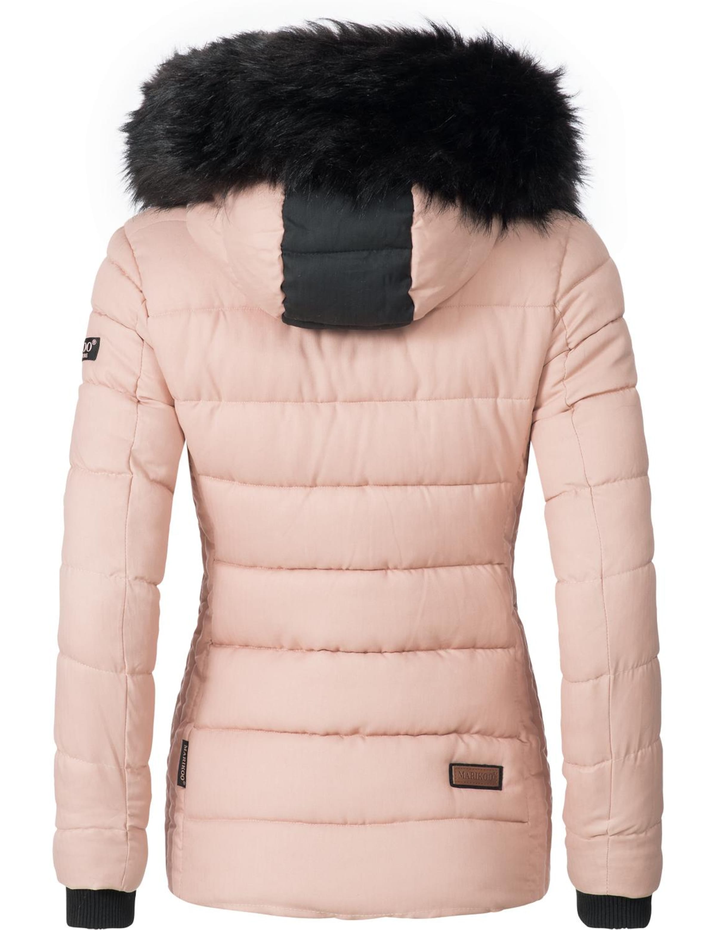 MARIKOO Zimná bunda 'Unique' - Ružová