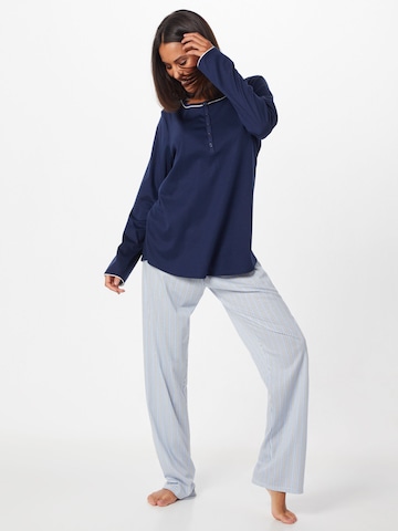 CALIDA Pyjama in Blauw: voorkant