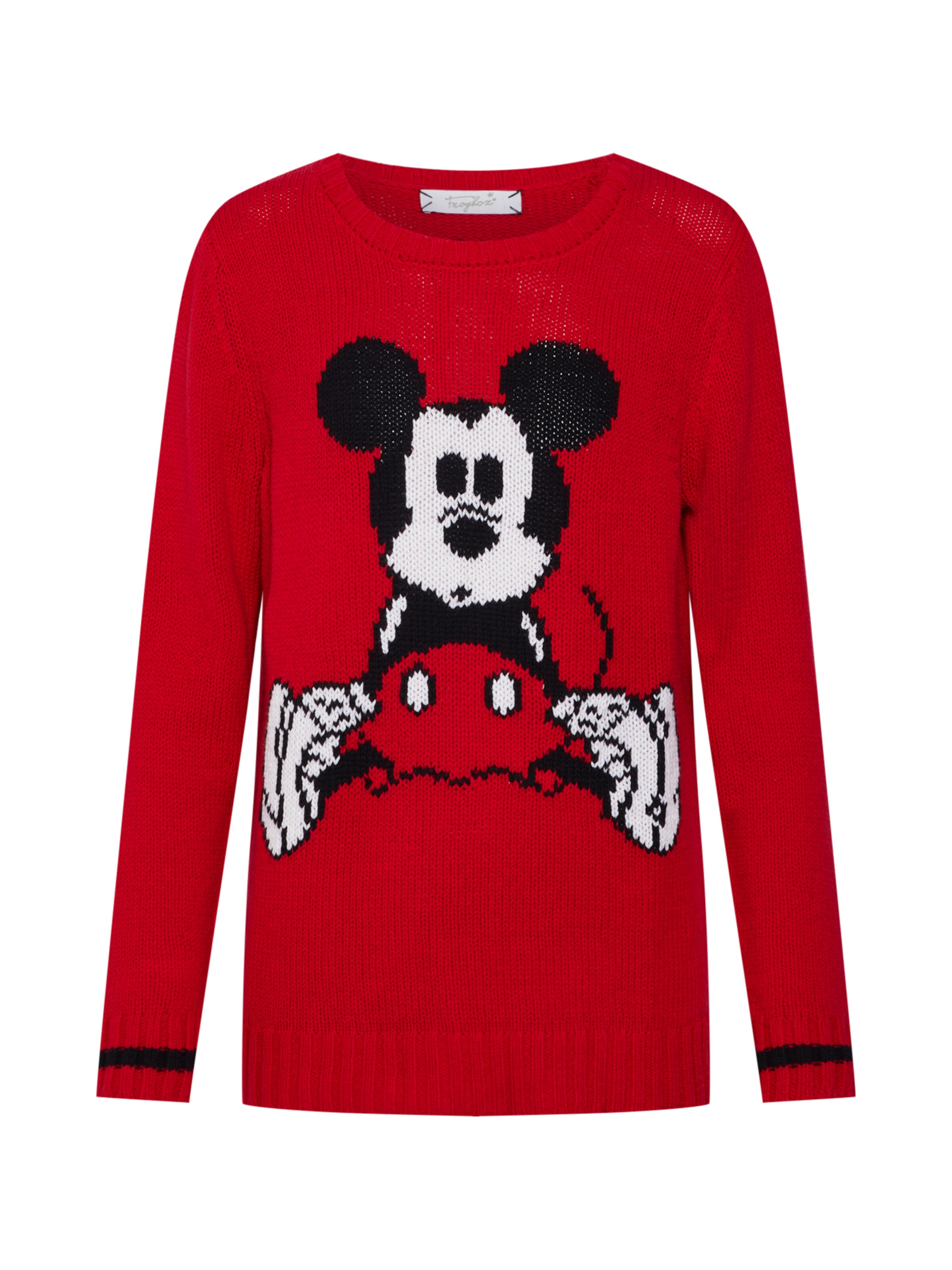Frogbox - Trui 'Mickey mouse' in de kleur Rood