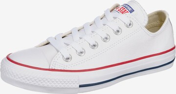 CONVERSE Низкие кроссовки 'CHUCK TAYLOR ALL STAR CLASSIC OX LEATHER' в Белый: спереди