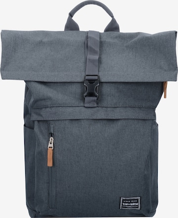 TRAVELITE Backpack 'Basics Rollup' in Grey: front