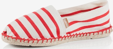 espadrij l´originale Espadrilles 'Classic' in Rood: voorkant