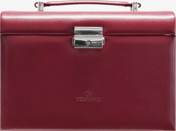 WINDROSE Jewelry Storage 'Merino' in Red: front