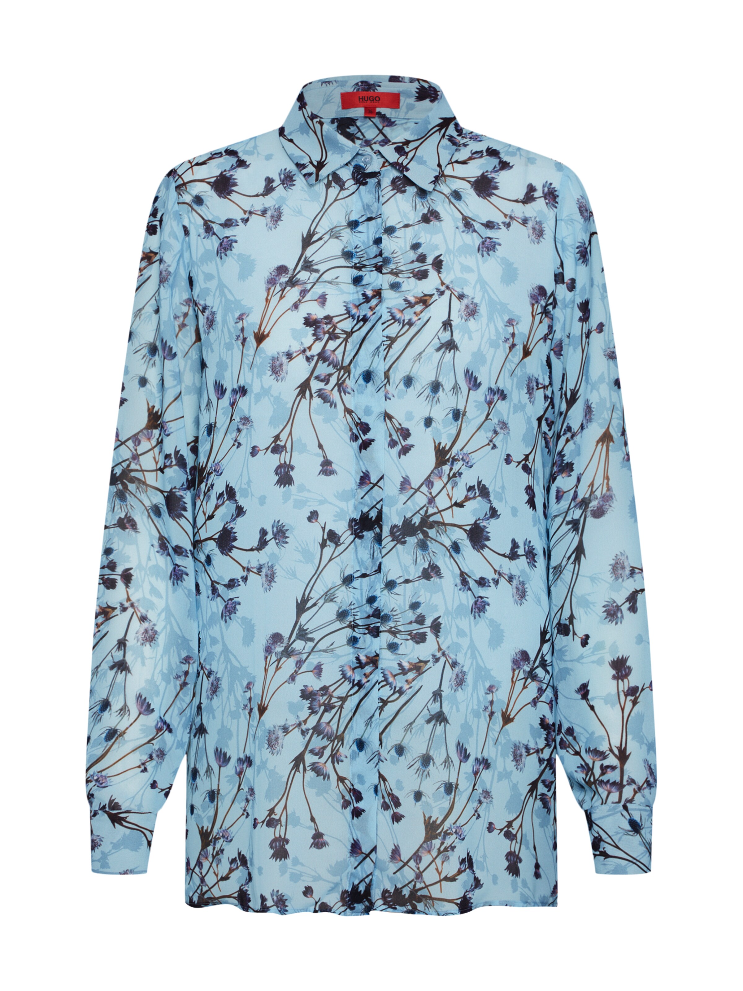 HUGO - Blouse 'Elifia' in de kleur Blauw