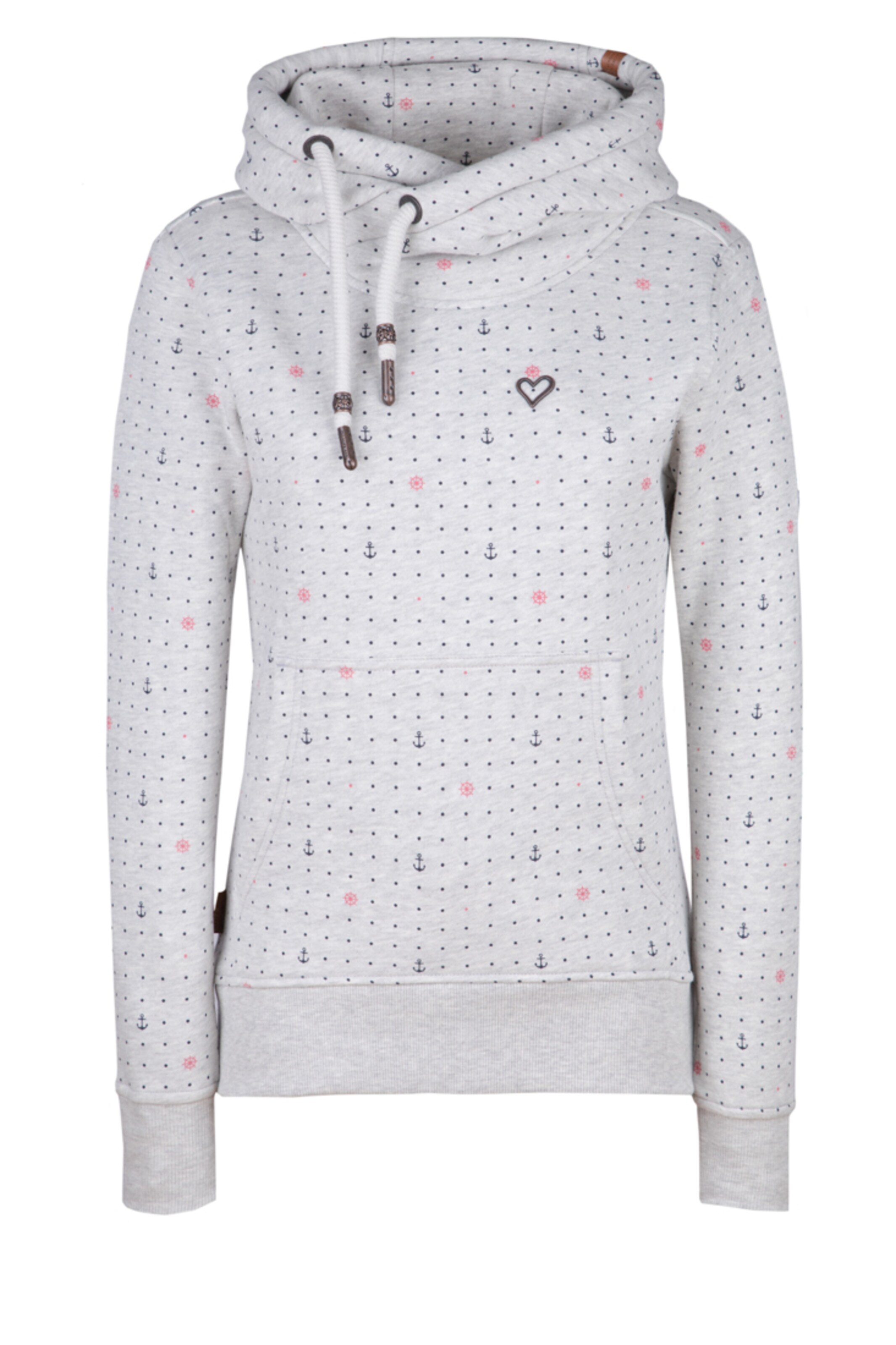 Alife and Kickin - Kapuzenpullover 'Sarah' in hellbeige