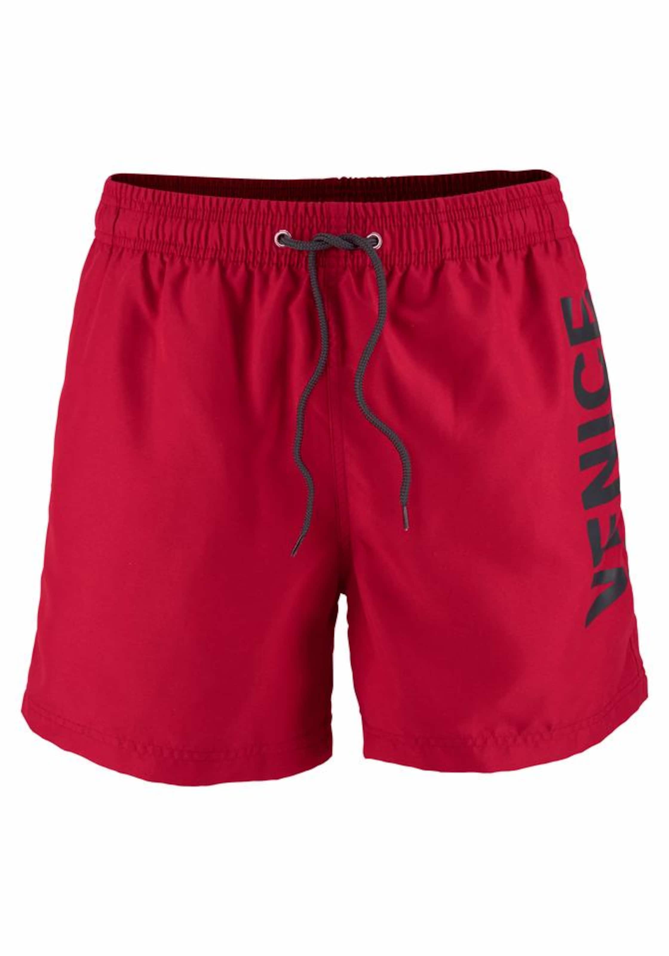 VENICE BEACH Badeshorts in Rot: Vorderseite