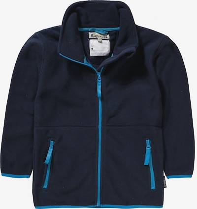 PLAYSHOES Fleecejacke in himmelblau / dunkelblau, Produktansicht