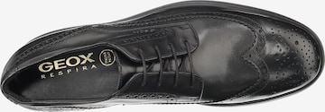 GEOX Обувки с връзки 'Dublin' в черно