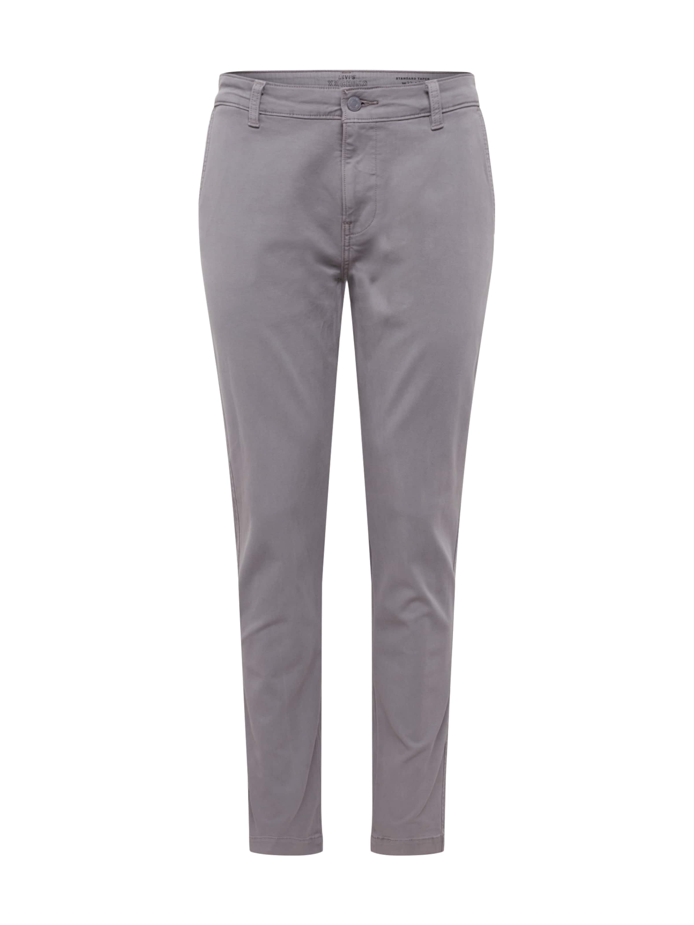 LEVI'S ® - Pantalón chino 'STANDARDTAPERCHINOII' en gris: frente