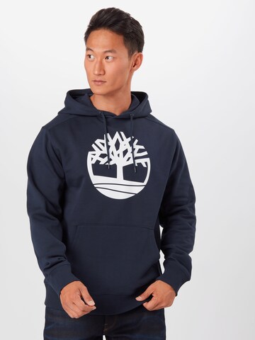 Sweat-shirt TIMBERLAND en bleu : devant