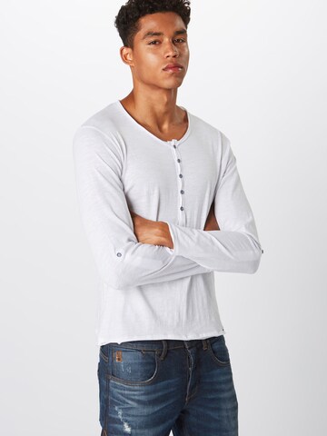 Key Largo Regular fit Póló 'MLS00038' - fehér: elől