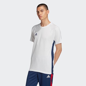 Maillot ADIDAS PERFORMANCE en blanc : devant