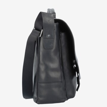 JOOP! Loreto Kreon Messenger Businesstasche Leder 39 cm Laptopfach in Schwarz