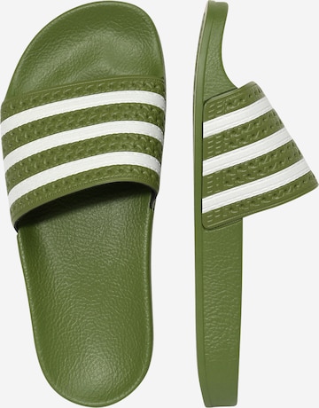 ADIDAS ORIGINALS Pantofle 'Adilette' – zelená