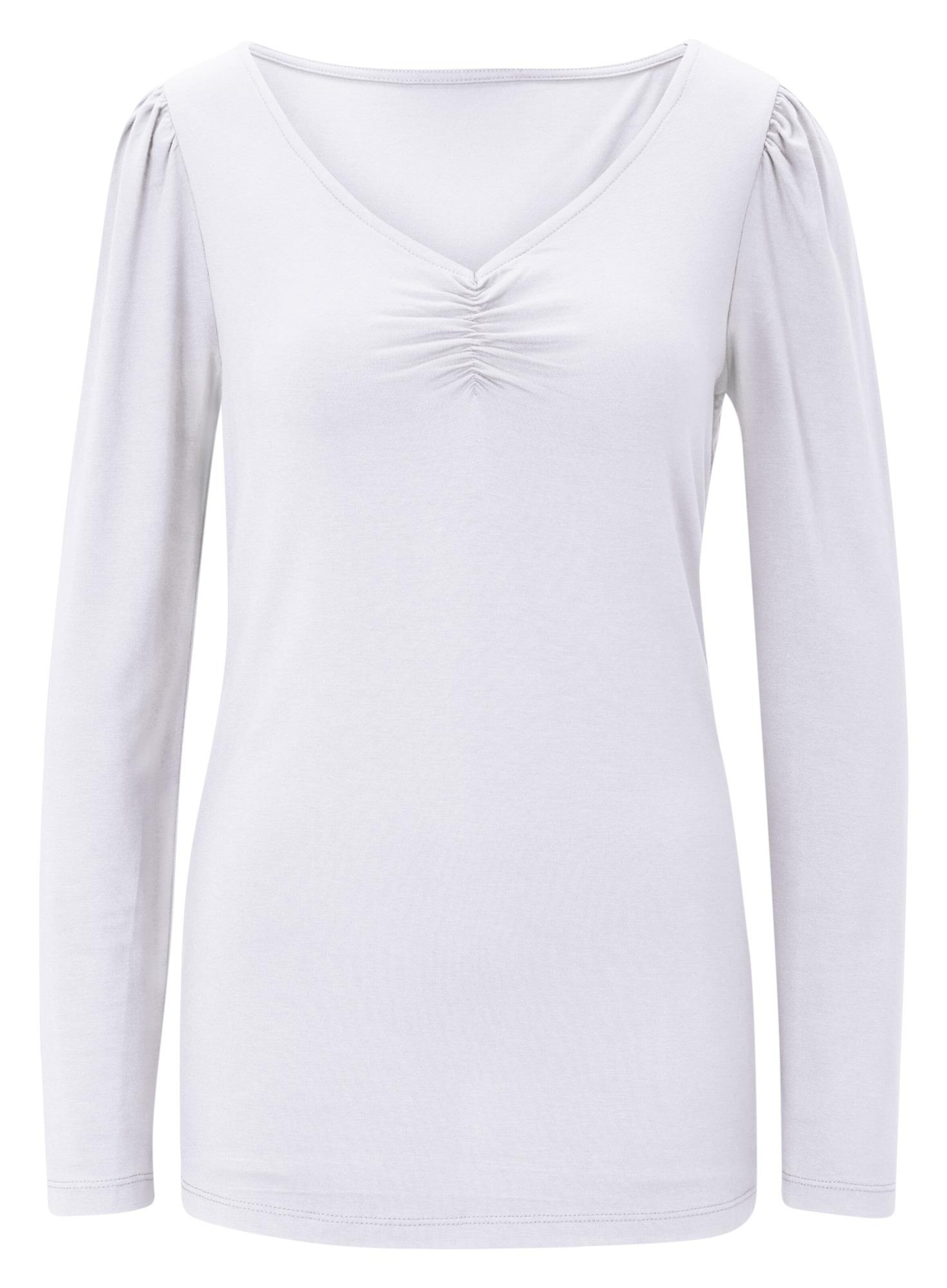 heine T-shirt i vit: framsida