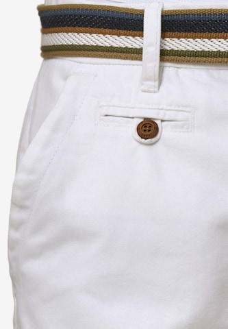 Regular Pantalon 'Cuba' INDICODE JEANS en blanc