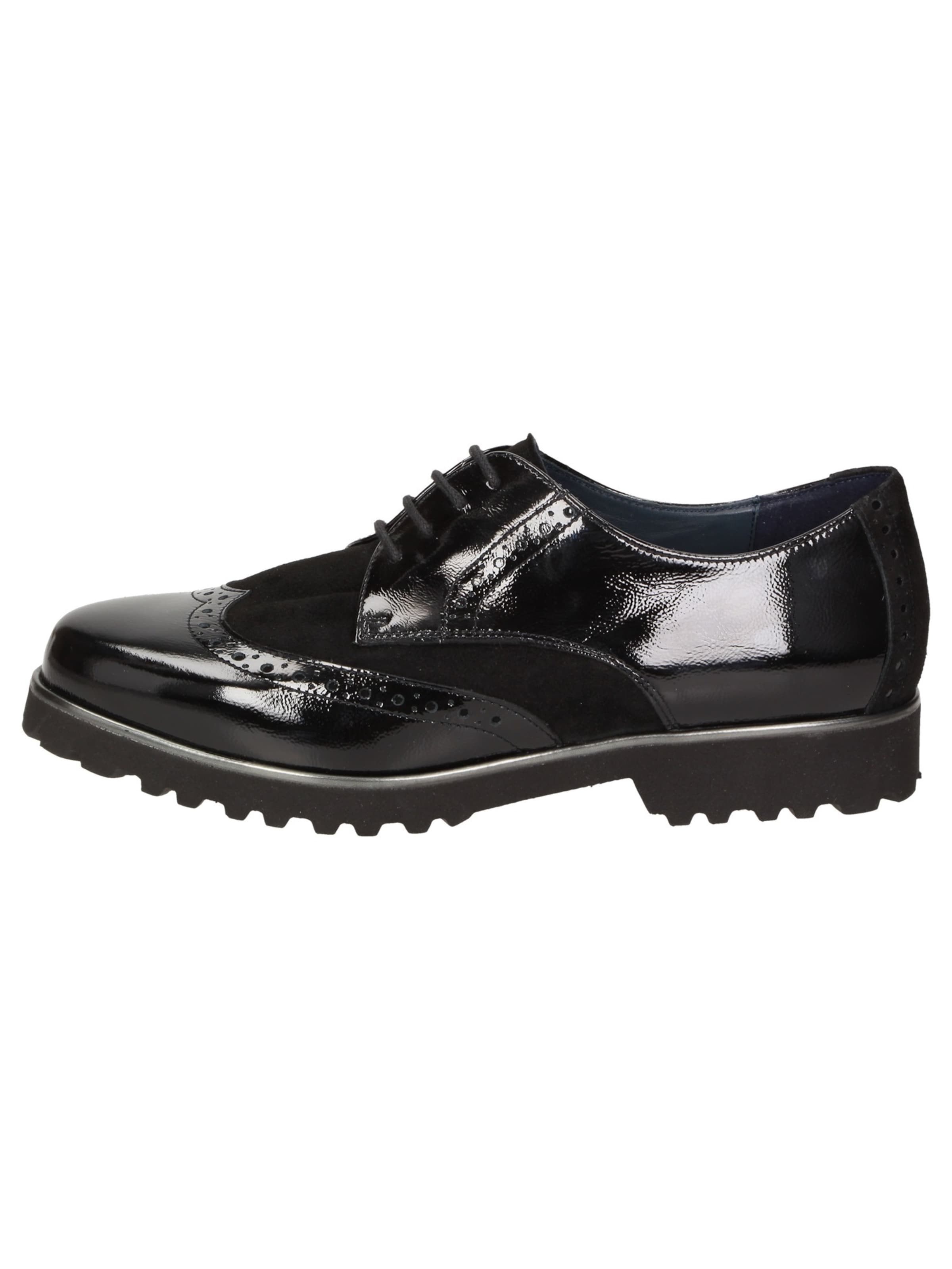 Chaussure à lacets ' Meredith-703-XL ' SIOUX en noir