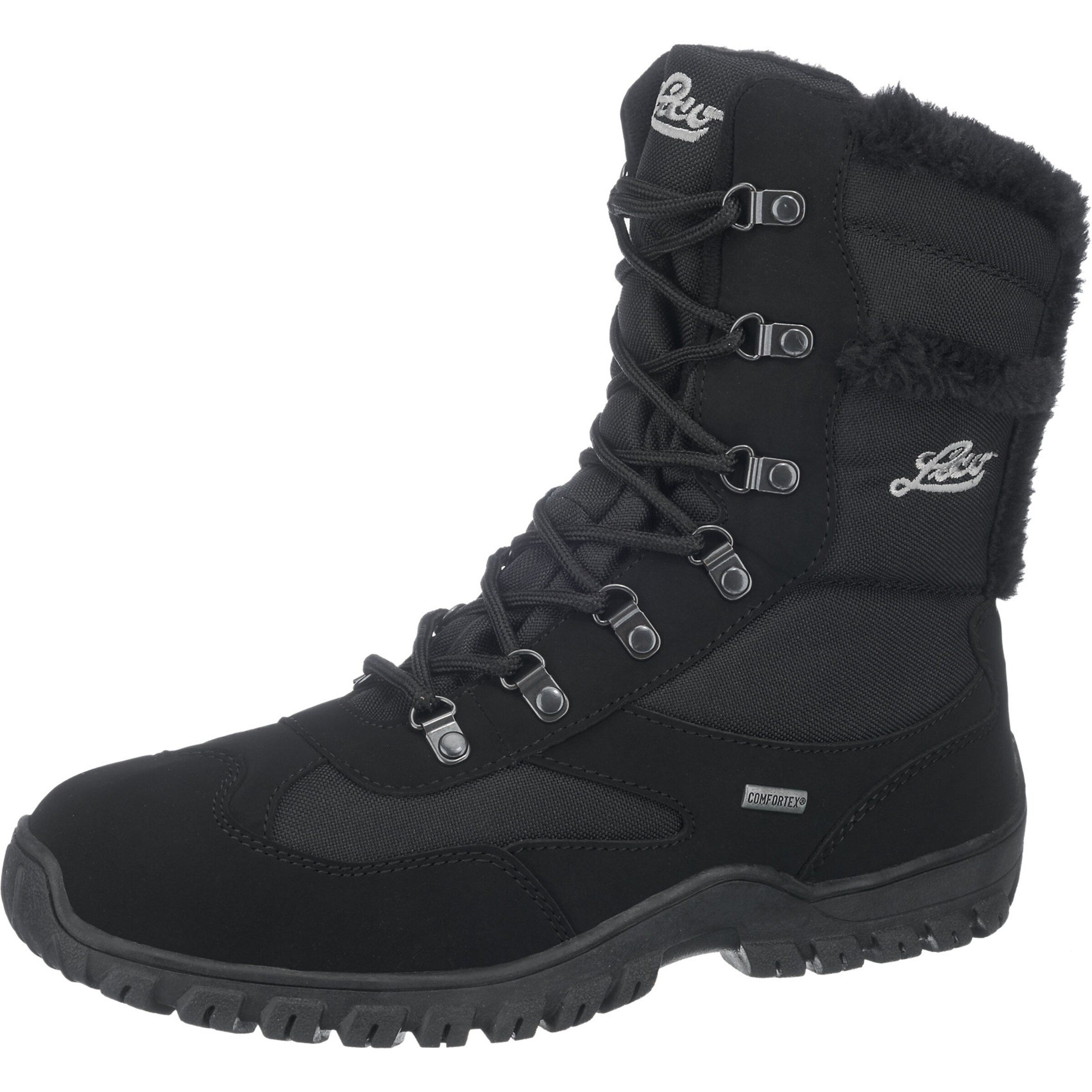 LICO Boots 'Saskia' in anthrazit / schwarz, Produktansicht