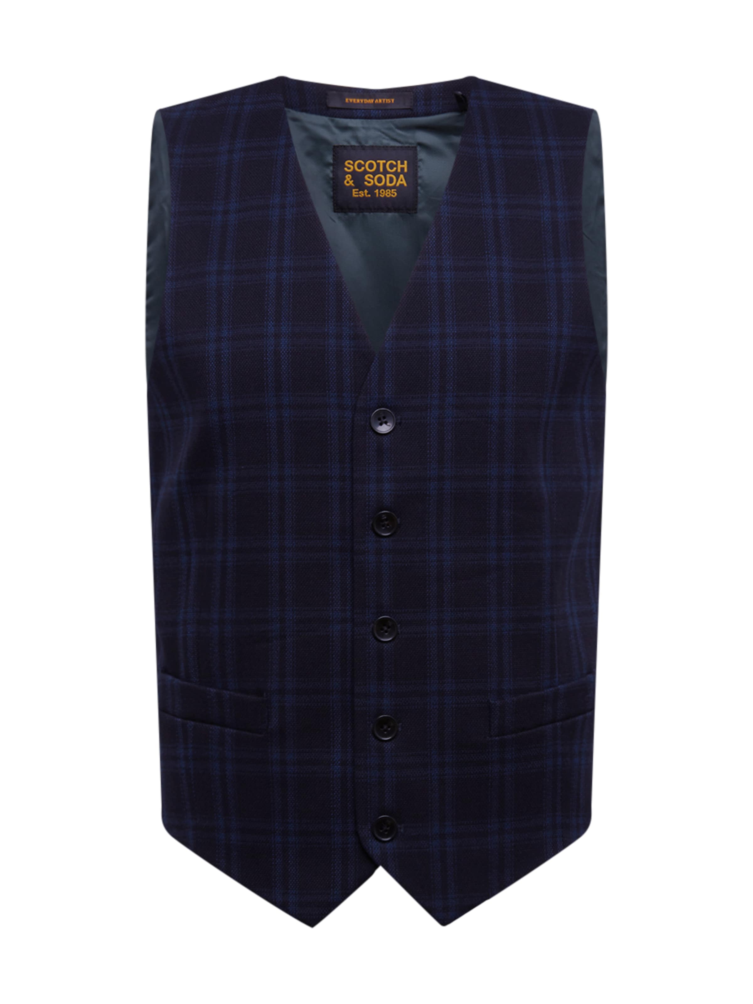 SCOTCH & SODA - Gilet in de kleur Donkerblauw