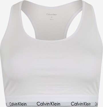 Calvin Klein Underwear Plus Bralette - fehér: elől