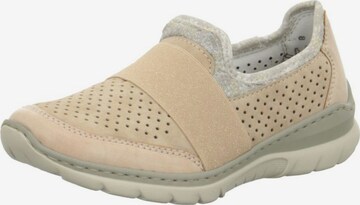 Rieker Slipper in Beige: predná strana