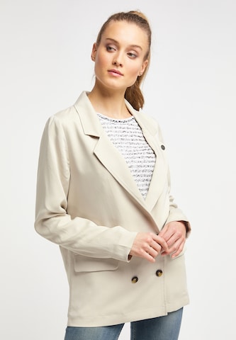 DREIMASTER - Blazer en beige: frente