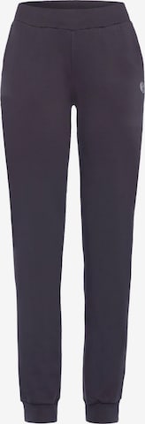LASCANA ACTIVE Slim fit Workout Pants in Grey: front