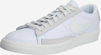 Nike Sportswear Sneakers laag 'BLAZER LOW LEATHER' in de kleur Platina / Wit, Productweergave