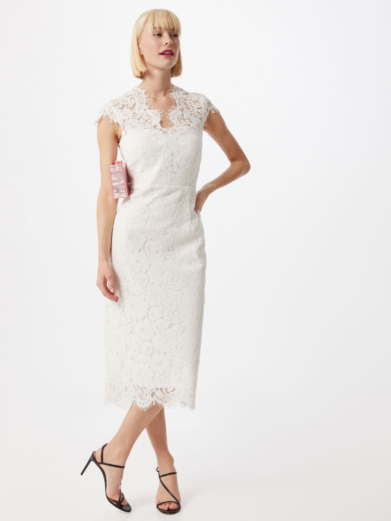Specjalne okazje Odzież IVY & OAK Sukienka w kolorze Białym 