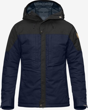 Fjällräven Outdoor jacket 'Skogsö' in Blue: front