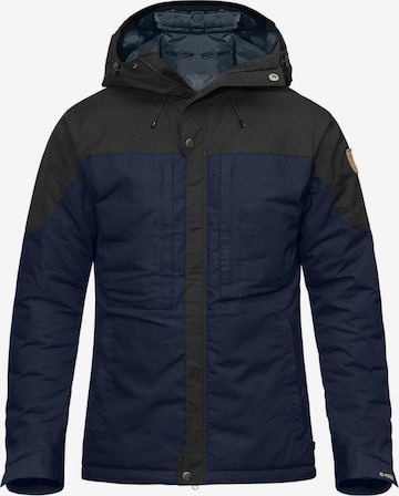 Fjällräven Outdoor jacket 'Skogsö' in Blue: front