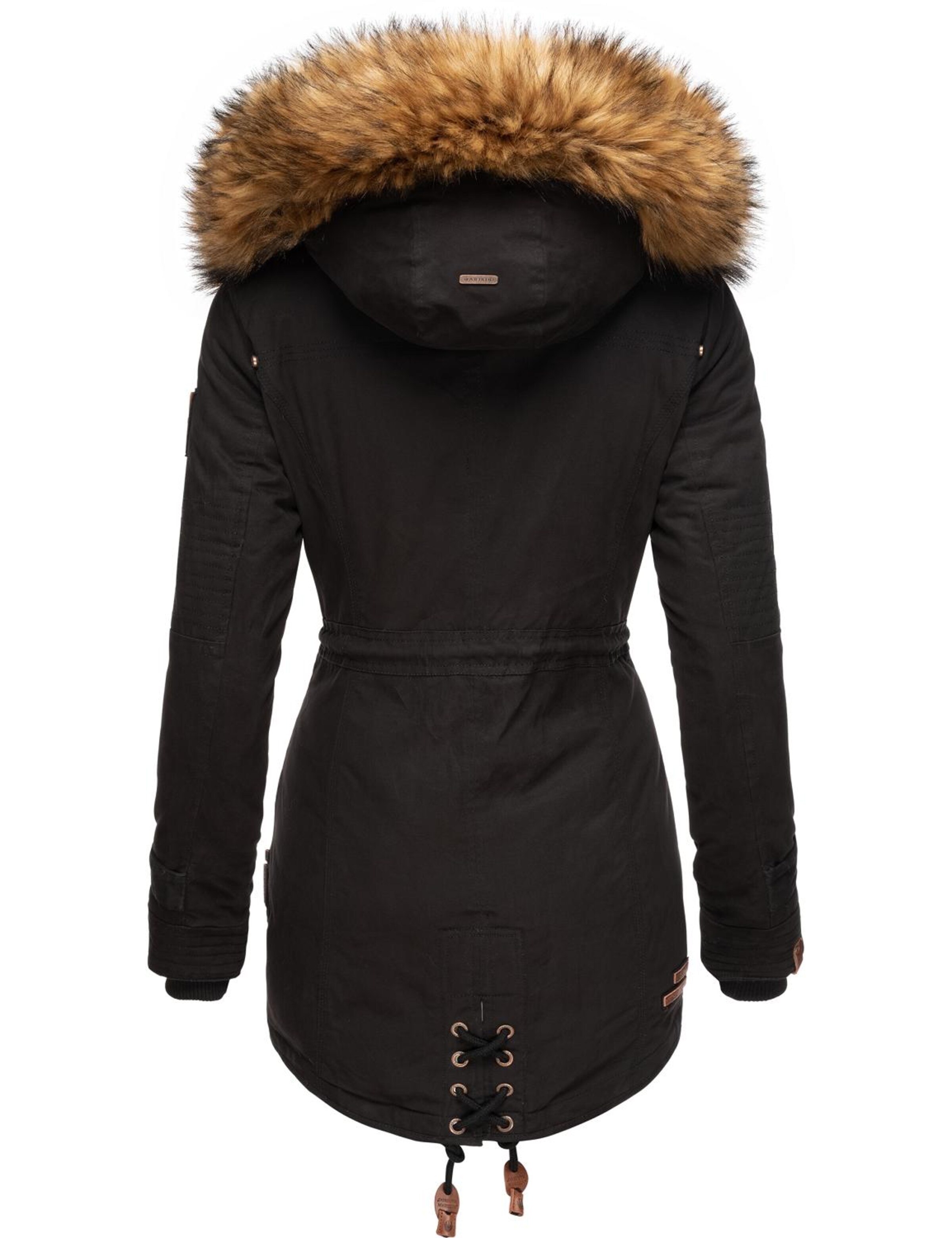 MARIKOO Vinterparka 'La Viva' i sort