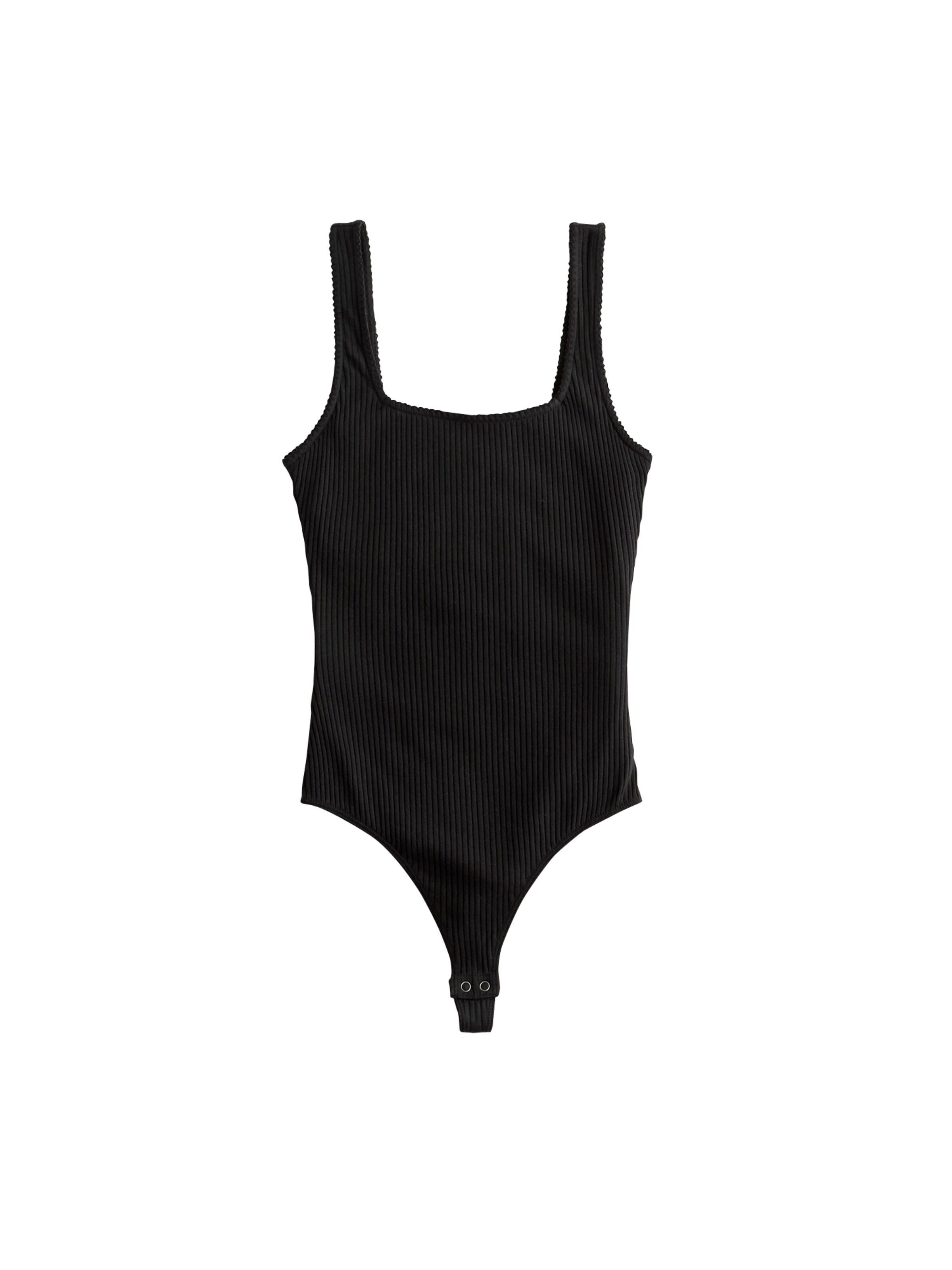 HOLLISTER - Top 'BTS19-SQUARE NECK PICO' in schwarz