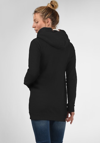 DESIRES Zip-Up Hoodie 'Vicky Straight-Zip' in Black