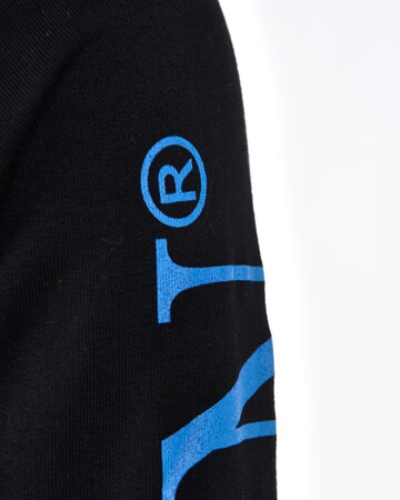 TOP GUN Sweat jacket 'Dark Ocean' in Black