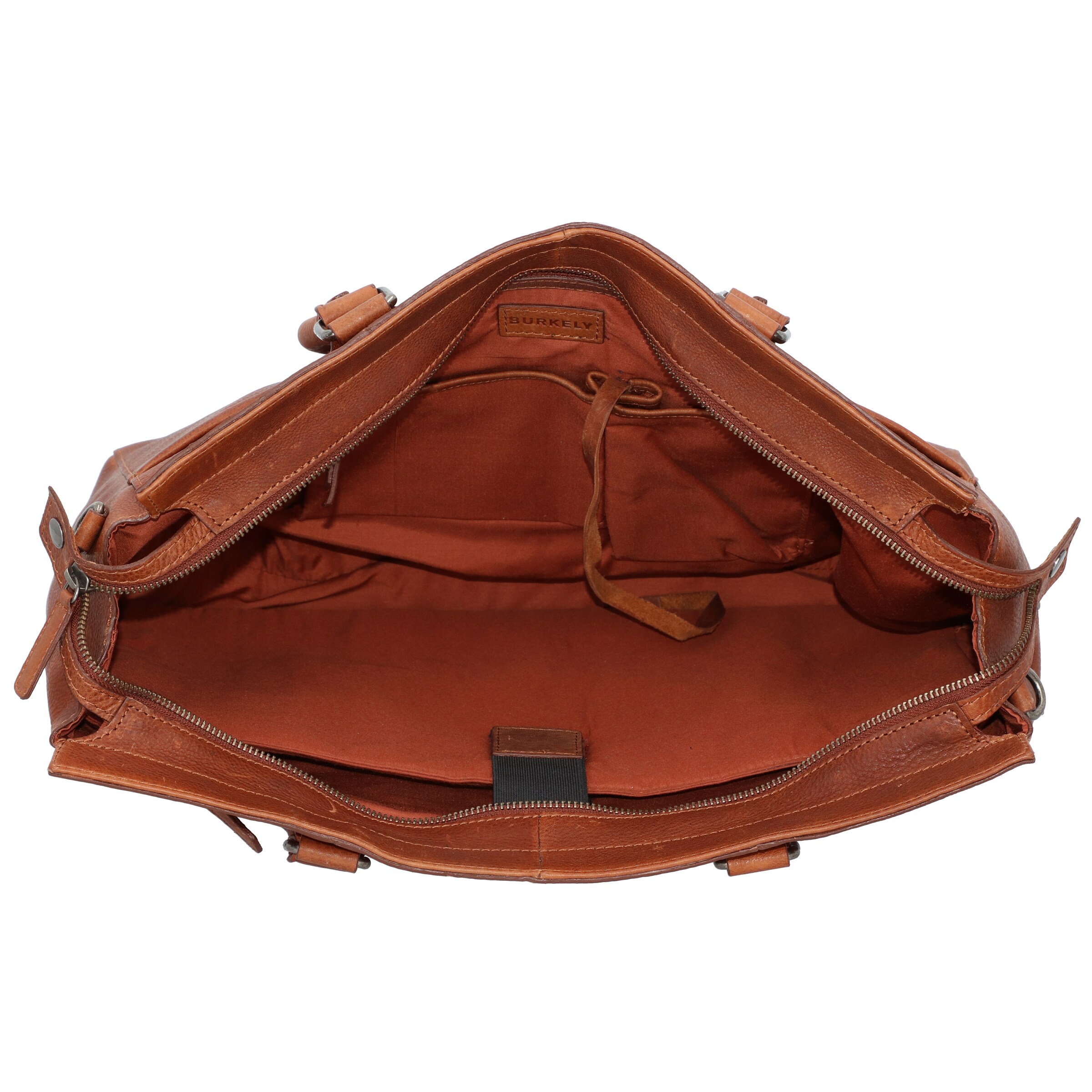 Burkely Document bag 'Antique Avery' in Brown