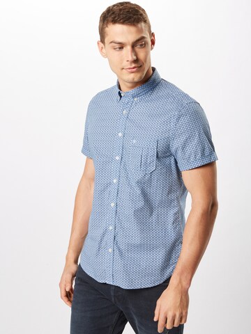 Coupe slim Chemise Marc O'Polo en bleu