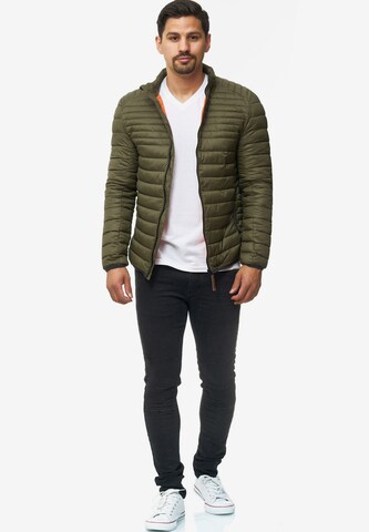 Veste mi-saison 'Islington' INDICODE JEANS en vert