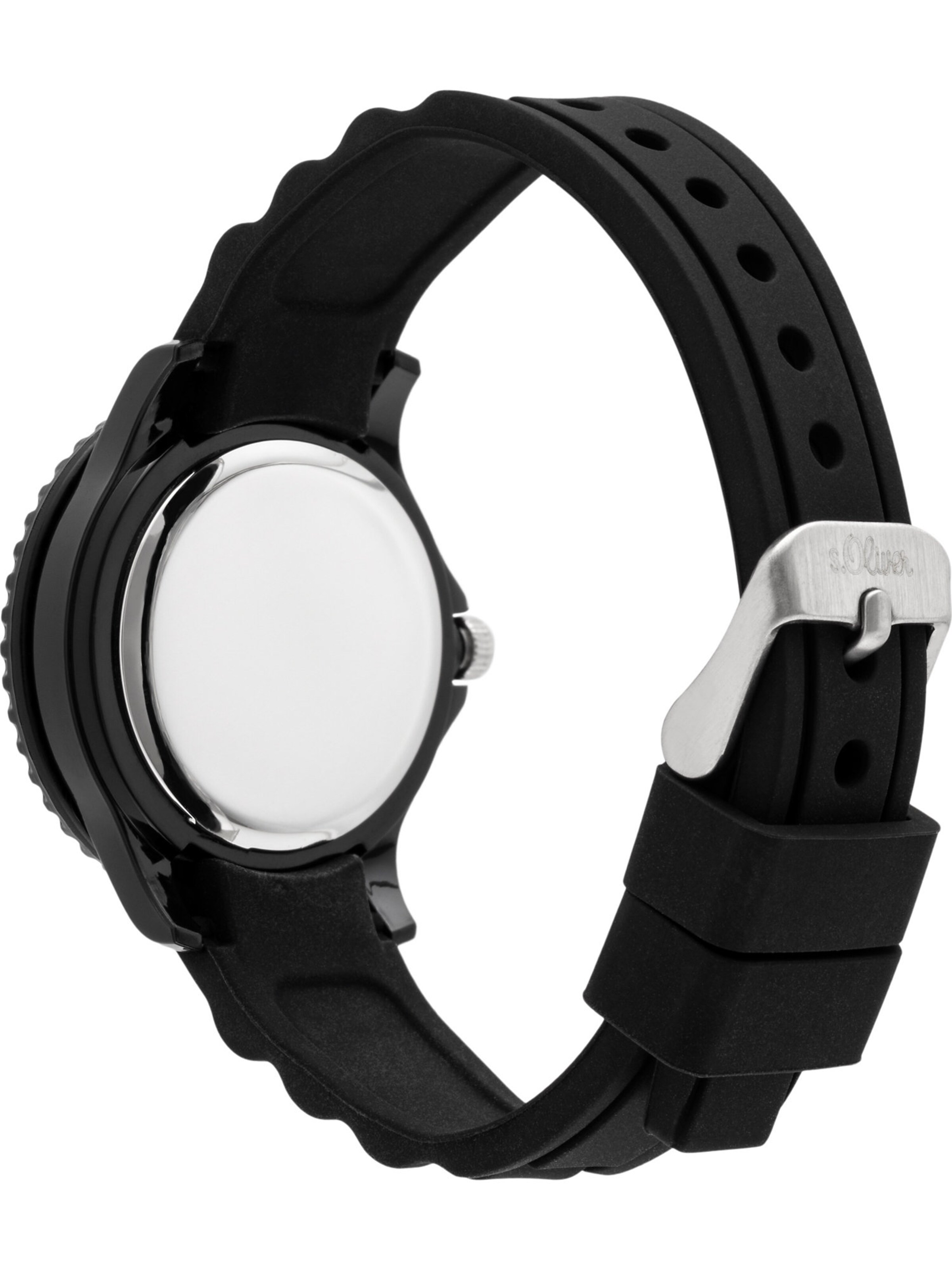 s.Oliver Watch in Black