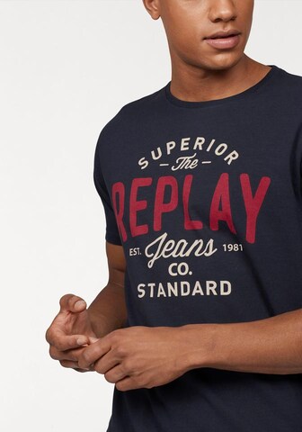 REPLAY Shirt in Blue