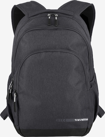 TRAVELITE Backpack in Grey: front