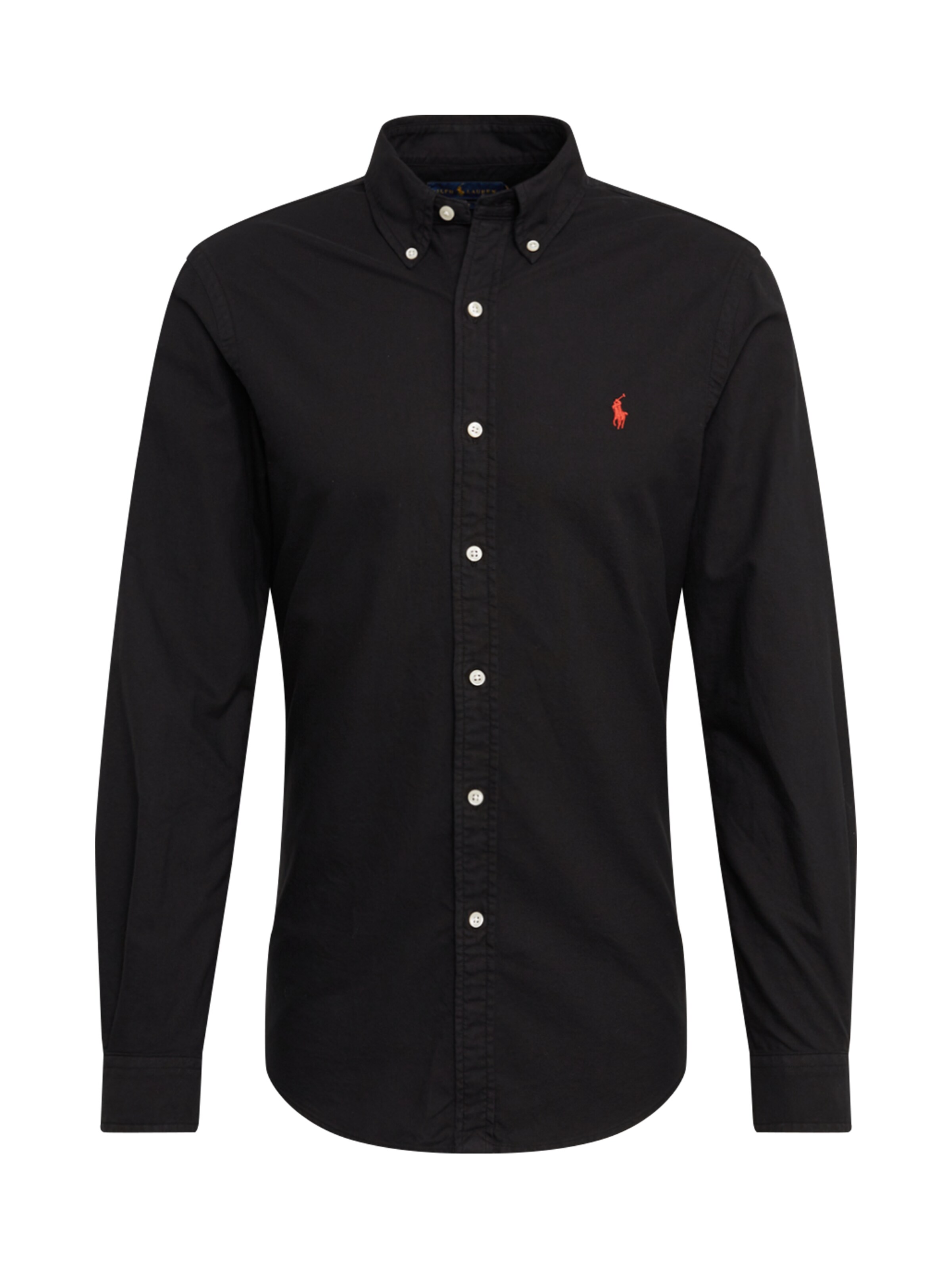 POLO RALPH LAUREN - Overhemd 'GD OXFORD' in de kleur Zwart