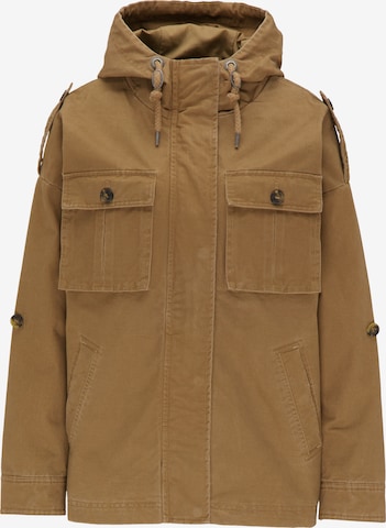 DreiMaster Vintage Between-season jacket in Brown: front