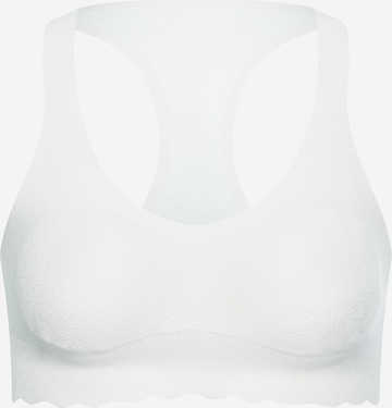 SLOGGI - Regular Soutien 'ZERO Feel' em branco: frente