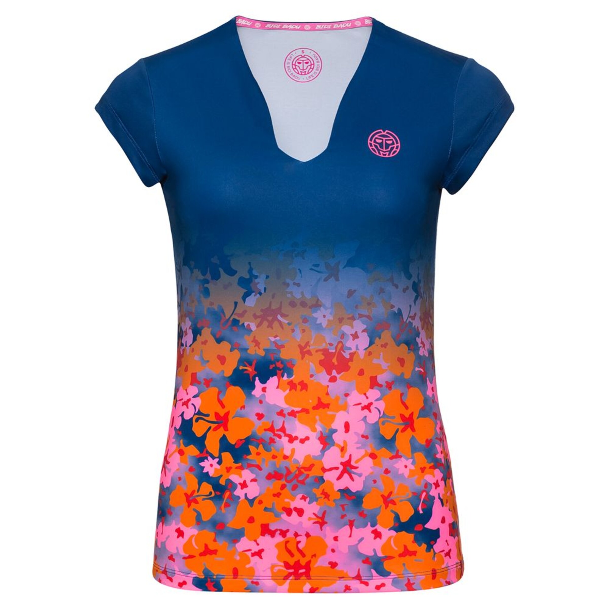 BIDI BADU - T-Shirt 'Bella 2.0 Tech' in blau